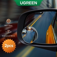 Ugreen Car Mirror 360°HD Blind Sport Mirrior Wide Angle Round Convex Rearview Mirror Vehicle Parking
