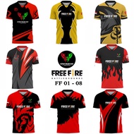 Free fire jersey 08-08 game jersey