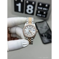 GS ROLEX-ROLEX Log Type 31mm Full Series Fashion Ladies Watch Oyster Style Permanent Gold-Plated Dia