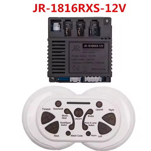 JR 1816RXS-12V Kids Powered car 2.4G Bluetooth Remote Control,Receiver for Children Electric Ride On