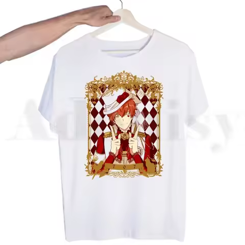 Mystic Messenger Seven Zero Seven 707 MM BG Otome Tshirts Men Fashion Summer T-shirts Tshirt Top Tee