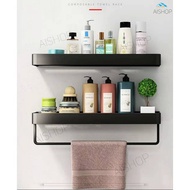 (SG Seller)Bathroom Shampoo Holder/Towel Rack