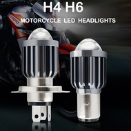1piece 12W H4 H6 BA20D P15D H6M Motorcycle Headlight Bulb Light LED Lamp Front Light 12-80V White Ye