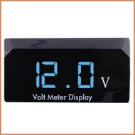 Car Digital Voltmeter Gauge Motorcycle Car Audio Gauge Waterproof Voltage Gauge Meter Voltage Gauge 