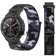 Wristband For Amazfit T-Rex Pro T rex Strap Nylon Soft Breathable Adjustable Smart Watch Elastic Bracelet Accessories