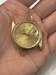 ✅💎原裝鑽石面-靚仔殼✅ 勞力士Rolex Datejust 16238 金 Gold ✅116238 16233 18038 18238 18388 ✅ 3135機芯-狀態極好✅實體交收🏠-保證原裝