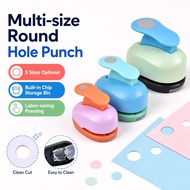 9/16/25mm Cardboard Circle Puncher DIY Handmade Paper Scrapbooking Cutter Tool