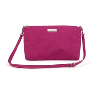 jujube be quick chromatics hot pink raspberry diaper sling bag wristlet clutch