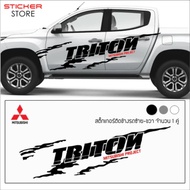 Triton car sticker, mitsubishi triton side body list sticker, cool triton car sticker