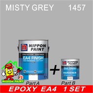 MISTY GREY 1457 ( 5L ) EA4 FINISH / EA 4 NIPPON PAINT PROTECTIVE COATING / HIGH PERFORMANCE / HEAVY 