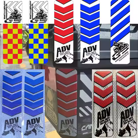 ADV GS Strong Reflective Stickers Motorcycle Trunk Side Decal Waterproof At The Rear of The Truck Fo