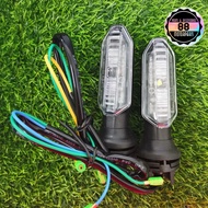 VRX SIGNAL LIGHT LED 98 YELLOW LIGHTING CORNERING LAMP SIGNAL LED UNIVERSAL R15 Y15ZR R25 VARIO