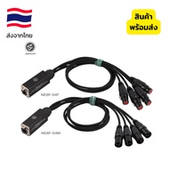 Jiasound-Send Sound Signal DMX Via LAN cable audio/DMX over network extender