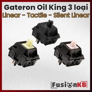 Gateron Oil King | Oil King Silent Linear | Oil King Heavy Tactile | Silent Switch | Mechanical keyb