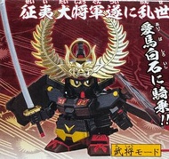 P BANDAI 魂商店限定 SD GUNDAM BB SENSHI SD 戰國伝 武神降臨編 - 德川家康 頑駄無 漆黑之鎧版 TOKUGAWA IEYASU GUNDAM JET BLACK AR