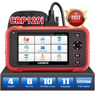 การเปิด CRP129i OBD2เครื่องวิเคราะห์รถการตรวจสอบเครื่องยนต์ ABS SRS การส่งผ่านที่มีน้ำมัน /Epb/sa/tp