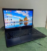 โน๊ตบุ๊คมือสอง Notebook Fujitsu MU937 cpu3865U(1.80GHz)RAM:4GB/SSD:128GB ขนาด13นิ้ว สลิมบาง น้ำหนักเบา