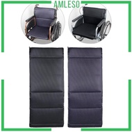 [Amleso] Wheelchair Cushion Mat Easy to Clean Accessories Non Slip Backrest Pad