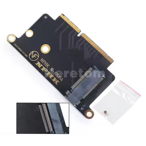 A1708 NVME Adapter for Macbook NVMe PCI Express PCIE to M.2 SSD Adapter Card N-1708A for Macbook Pro