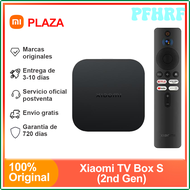 PFHRF Xiaomi Mi Tv Box S 2e Generatie, Slimme Android Tv Box 4K Ultra Hd Set-Top Box Google Tv Dolby Vision Hdr10 + Google Assistent Bt5.2 BSHER