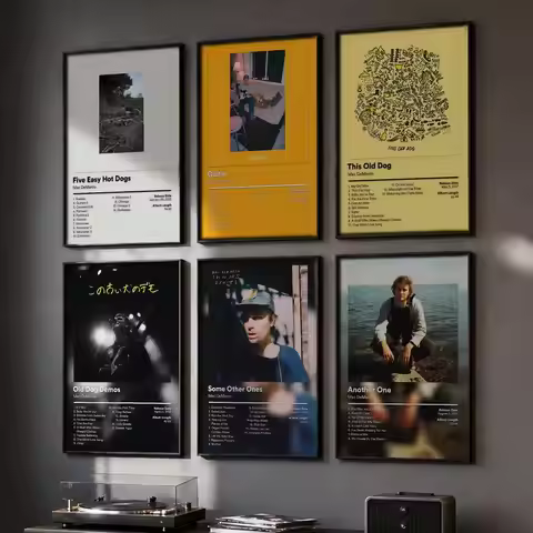 Mac D-DeMarco Album Music Poster HD Wall Art Wall Stickers Home Living Room Bedroom Bar Office Decor