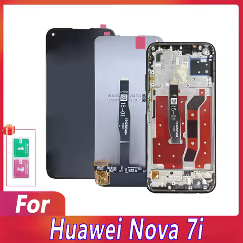 Tested Nova 7i For Huawei Nova 7i LCD Display Touch Screen Digitizer For L22B/L21A Lcd Display Repla