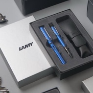 LAMY 雙入筆套禮盒 (鋼筆+原子筆) / Al star 恆星系列-海水藍