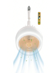 Ventilador De Techo Con Iluminación Led Con Control Remoto A Distancia Ajustable Diferentes Intensidades 30w