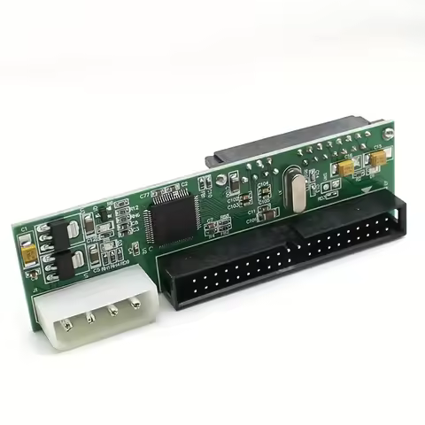 PATA TO SATA Adapter Converter Card with SATA to IDE Adapter Card for 2.5/3.5 SATA to IDE Expansion 