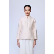 Beige Kosha Jacquard Top