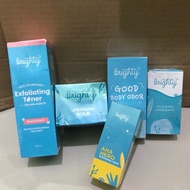 BRIGHTY Aha Hero Exfoliating | Exfoliating Toner | Underarm Scrub | Body OdorGood | Glowing Underarm