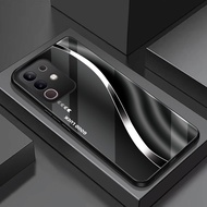 Ốp Lưng cho VIVO Y29 4G – Mặt Kính Cường Lực Cao Cấp – Họa Tiết Trái Táo Đẳng Cấp