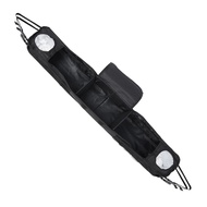 Golf Cart Front Inner Basket Foldable Golf Cart Front Storage Basket with Insulated Cup Holders No-D