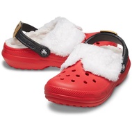 Crocs Classic Lined Santa Clog - Comfortable & Authentic