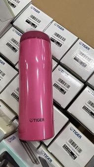 TIGER 虎牌 不鏽鋼保溫杯 覆盆子粉紅 480ML【平行進口】