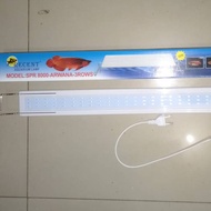 MERAH Arwana Recent SPR 8000 3 Rows Hanging LED Light - Red 70-80 Cm