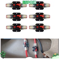 IESPOIRHA DC Resettable Circuit Breaker, Resettable Insurance 60A 50A 40A 30A Self Recovery Circuit 