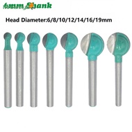 Milling Bit Router Bit 6mm Shank Round Carving Router Bit Milling Cutter