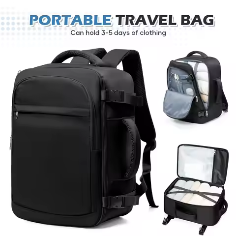 Men 15.6 inch Laptop Bag Cabin Airplane Travel Backpack 40x30x20, Hand Luggage Cabin Backpack Wizzai