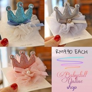 READYSTOCK KIDS CROWN HAIRPIN
