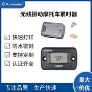 Vibration Timer Vibrating Compactor Air Compressor Motorcycle Wireless Industrial Timer Excavator Ho