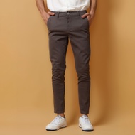 KAVIEL Arlo Grey Chinos Pants - Grey Chinos Pants