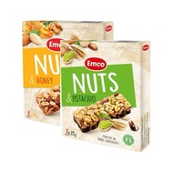 EMCO MUESLI BARS - NUTS PISTACHIO | HONEY (3X35GRAM)