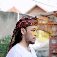 Batik headband typical of pasundan, typical batik from cirebon area