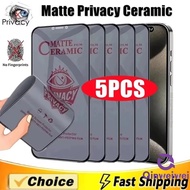 5-1Pcs Anti-Spy Privacy Tempered Glass for Huawei Nova Y61 Y70 Y90 Y72 Y71 9se Y6p 7i Y7P Y7a Y7 Y6 