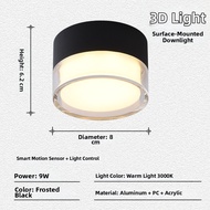Intelligent Radar Motion Sensor Recessed Light