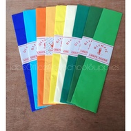 Crepe Paper One Color by 10's