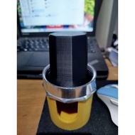 Dosing cup hexagon 51mm, 53mm, 58mm (coffee container)