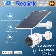 Reolink Go Ultra 8MP Simcard 4G LTE IP Security CCTV Outdoor Wireless Sim Card CCTV Battery Powered 