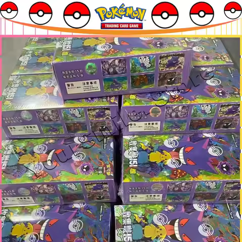 Original Pokemon Trading Card PTCG Collect 151 151C Surprise JING Simplified Chinese Version Cards C